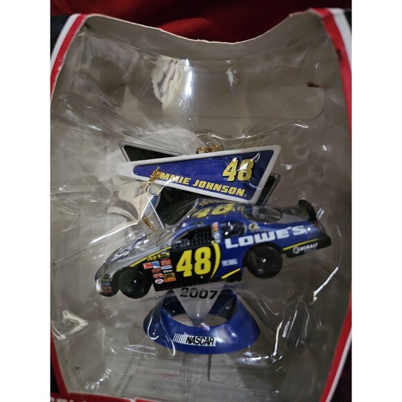 Jimmie Johnson 48 Nascar Motorsports Collectible Christmas Tree Ornament Lowes - Picture 3 of 5